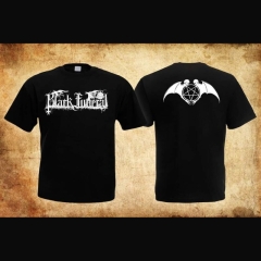 Black Funeral - Logo - T-Shirt (white Logo)